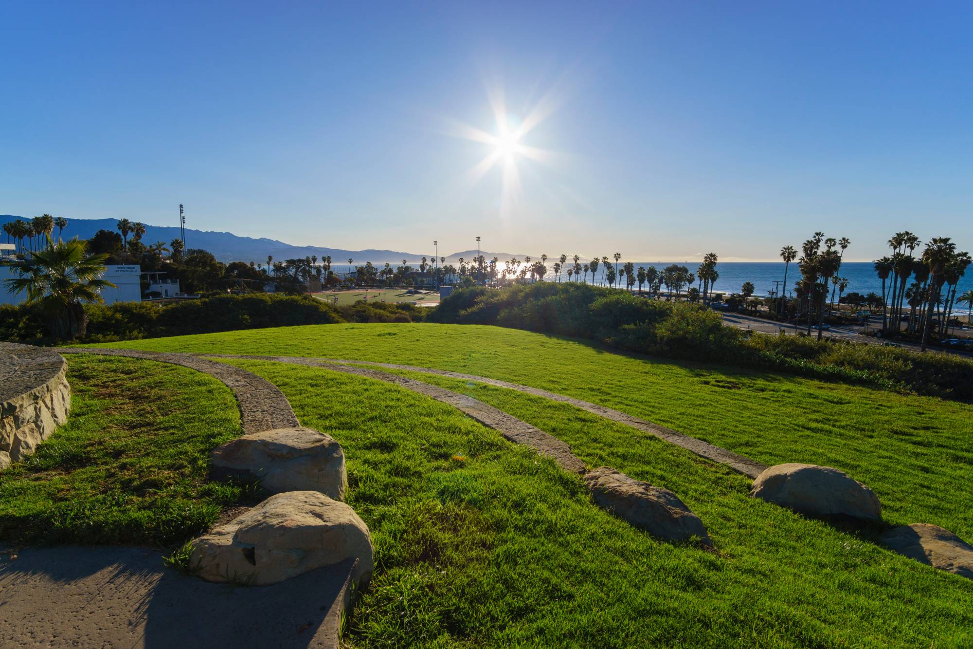 Coastal view from West Campus